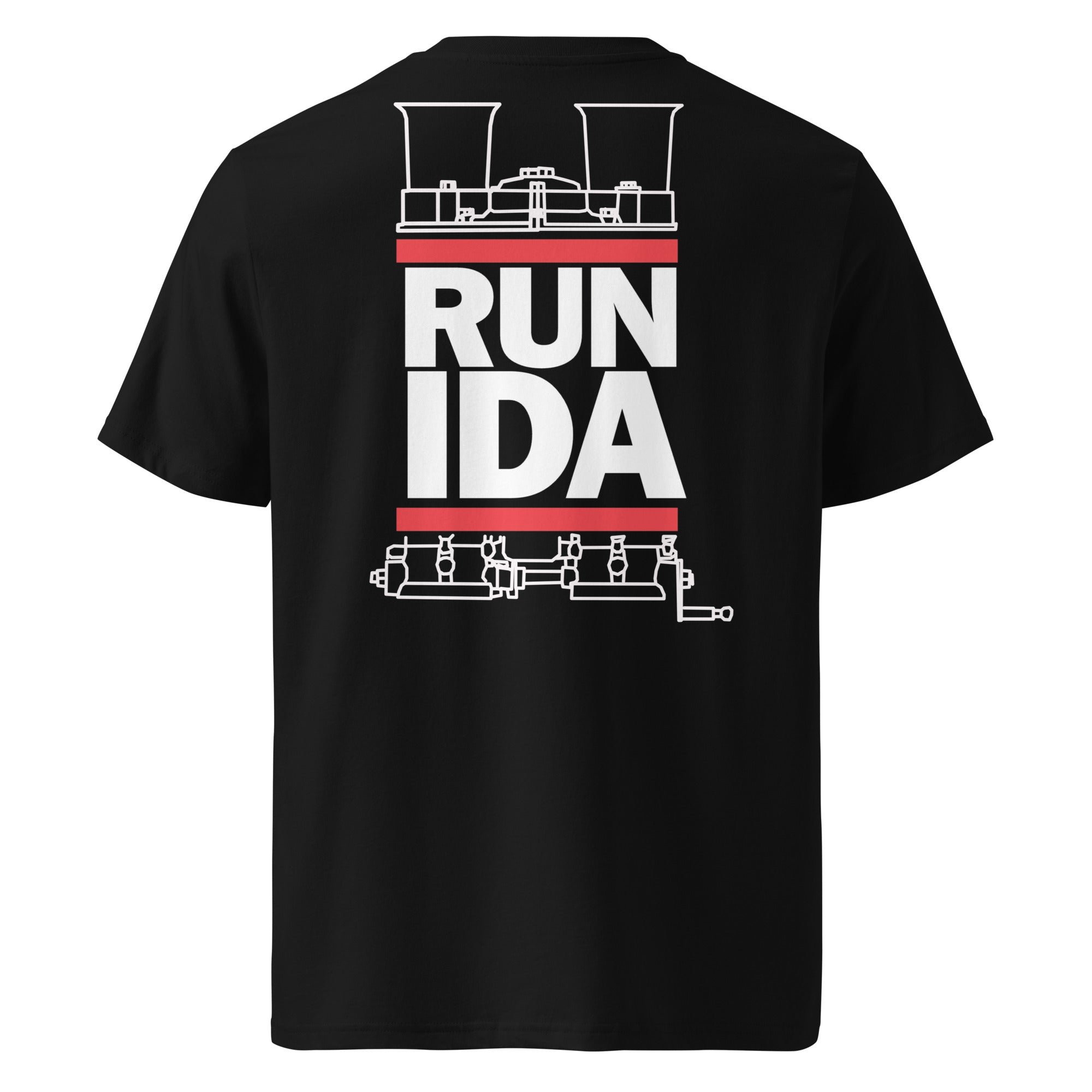 RUN IDA organic cotton t-shirt. Limited edition – Akciddento