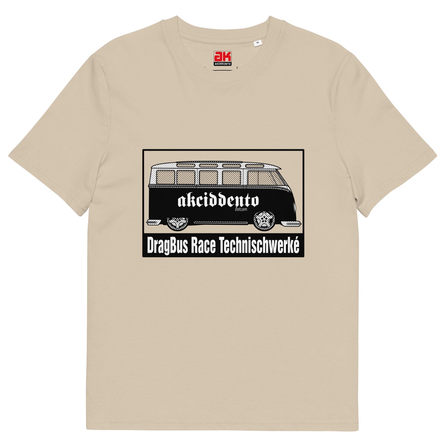 Split Screen van Drag-bus team  Organic cotton tee