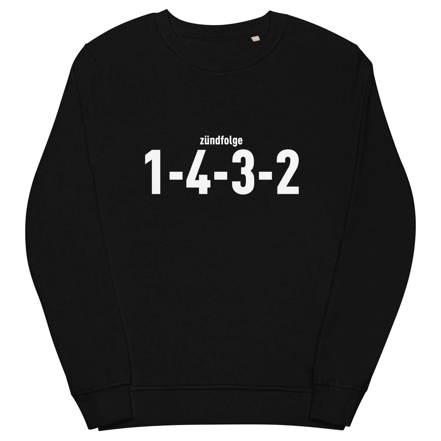 Zündfolge 1-4-3-2 Organic sweatshirt