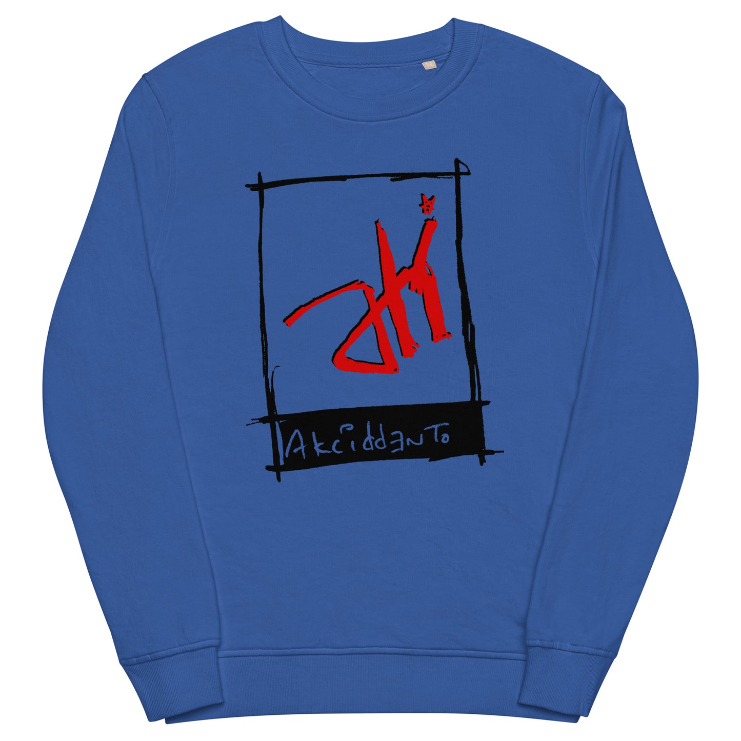AK Pencil logo Organic sweatshirt