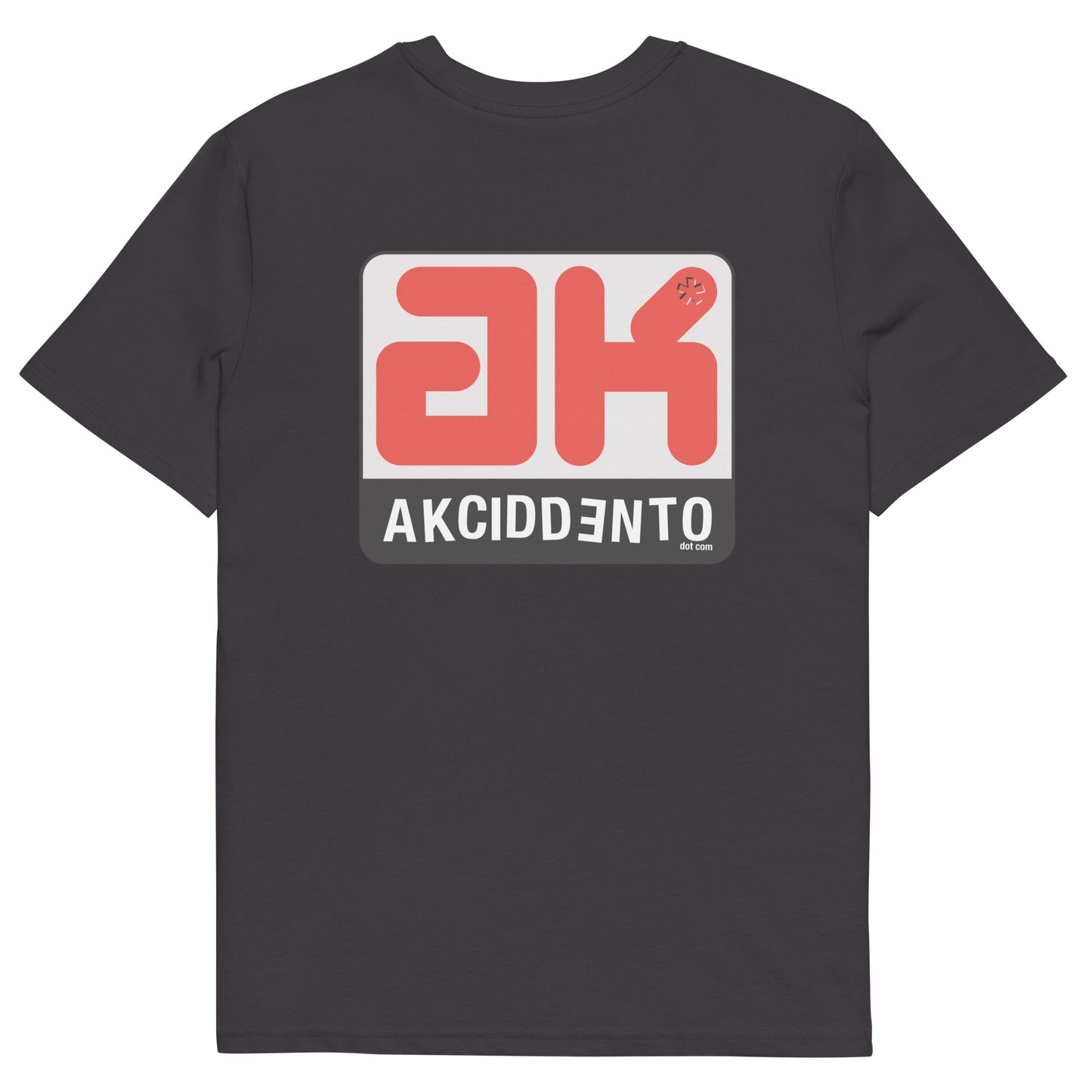 Classic Ak logo back print Organic cotton tee