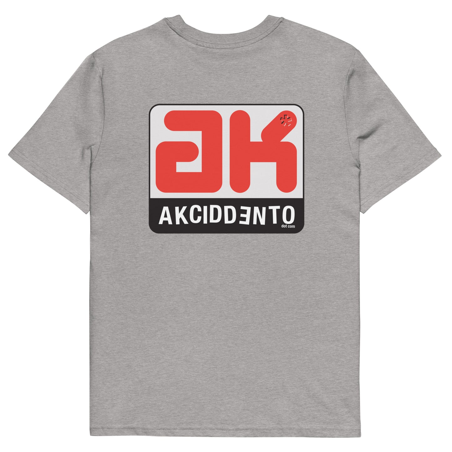 Classic Ak logo back print Organic cotton tee