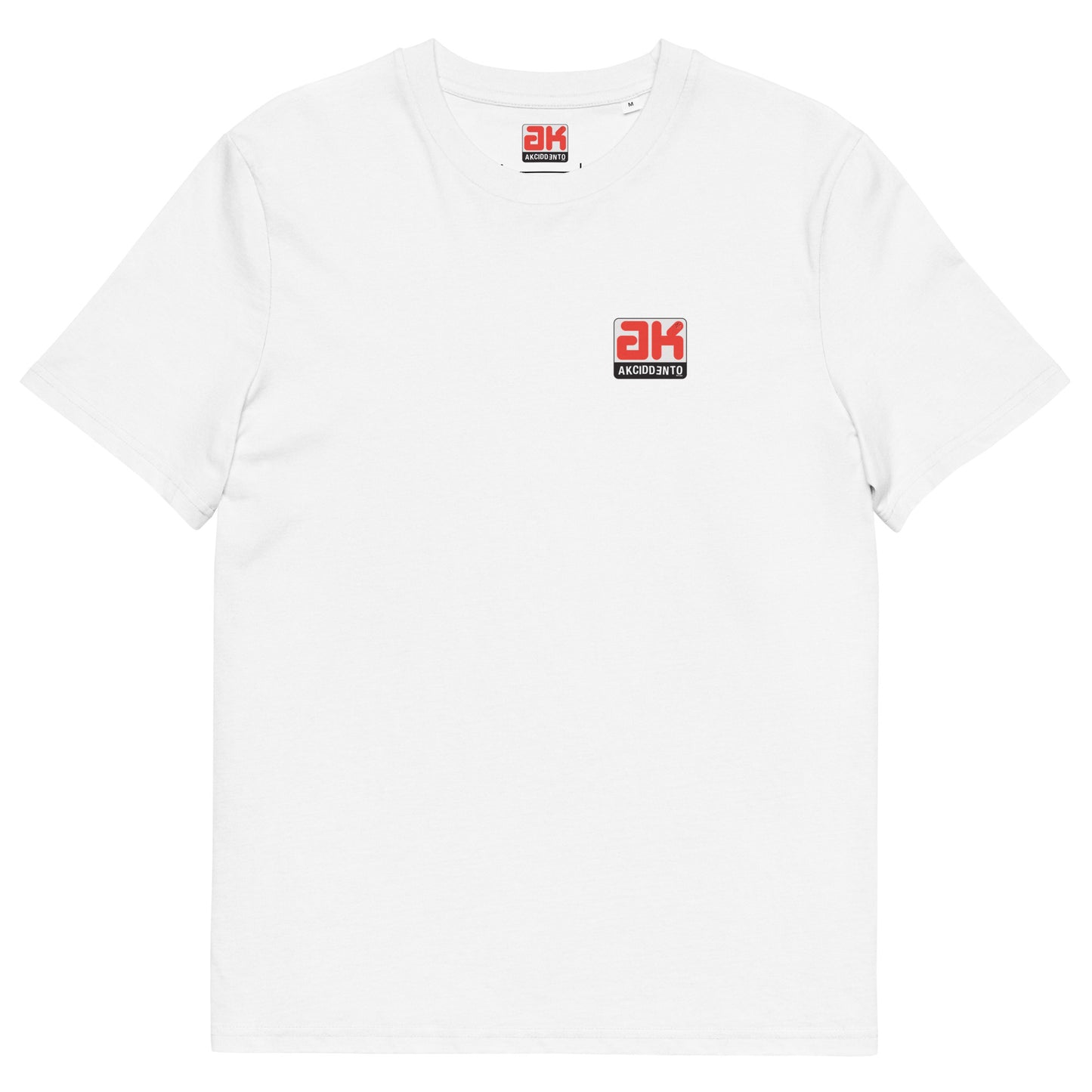 Classic Ak logo back print Organic cotton tee